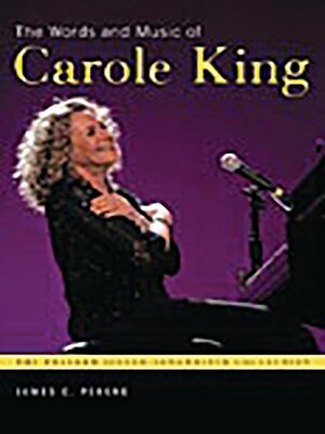 cover image of The Words and Music of Carole King